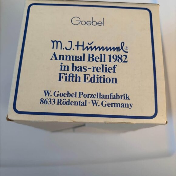 Goebel 1982 Annual Bell Fifth Edition - Picture 8 of 10